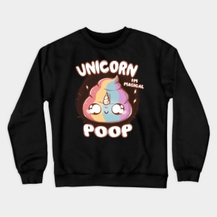 Unicorn Poop Crewneck Sweatshirt